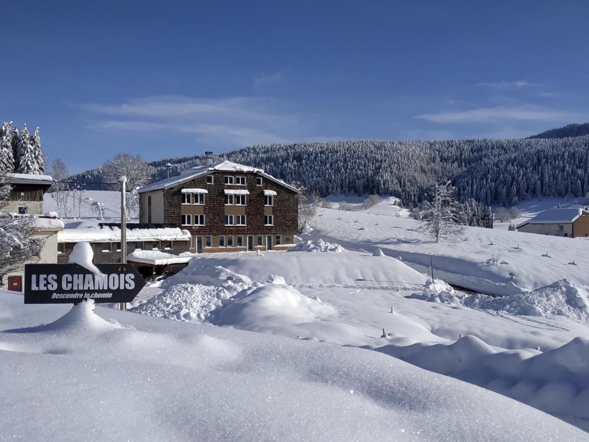 Les Chamois Apartment Lajoux Bagian luar foto