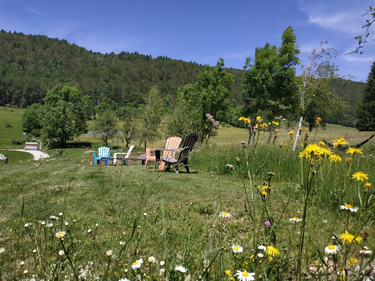 Les Chamois Apartment Lajoux Bagian luar foto